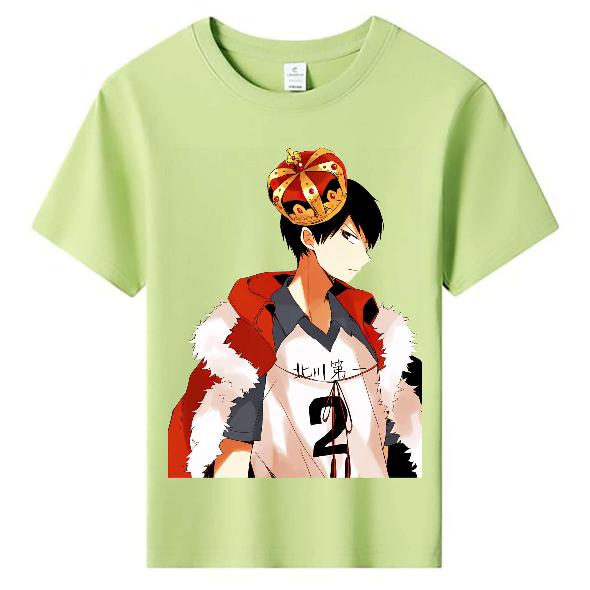 （画像用） ハイキュー!! Haikyu!! 綿100％キッズTシャツ（フロントプリント）